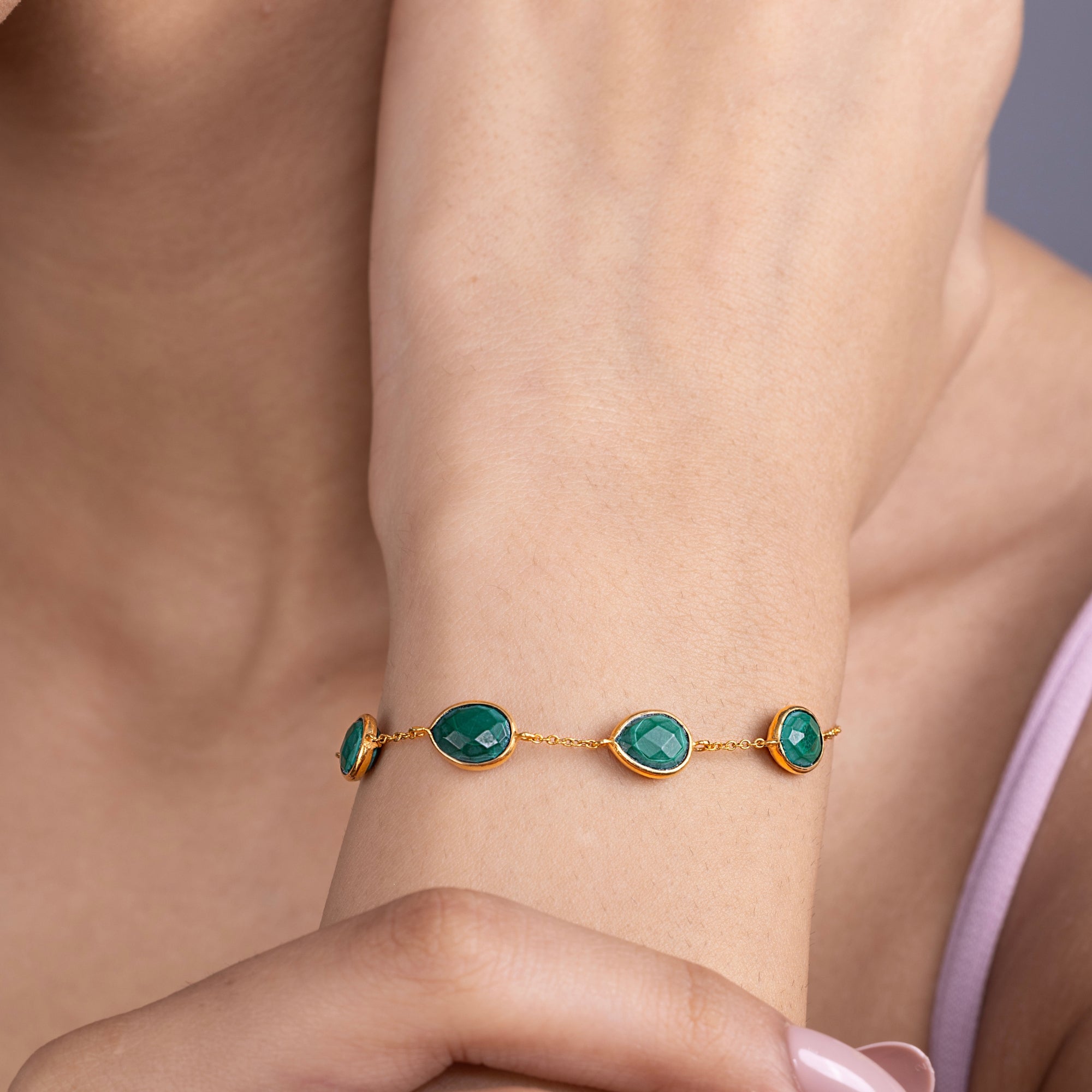 Malachite Bracelet